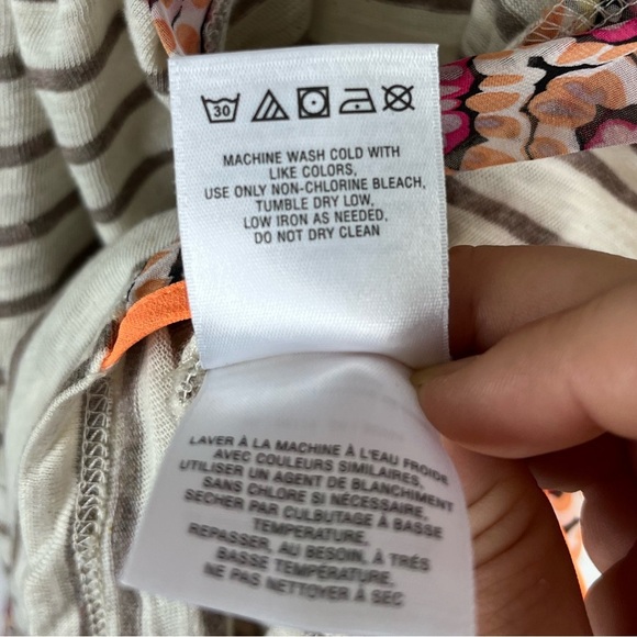 Anthro Postmark Striped Peplum Top - Picture 8 of 8